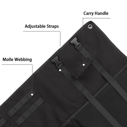 Khaki Portable Tactical Shooting Mat - Lightweight Roll-Up Ground Pad for Outdoor Range & Hunting - Image 3