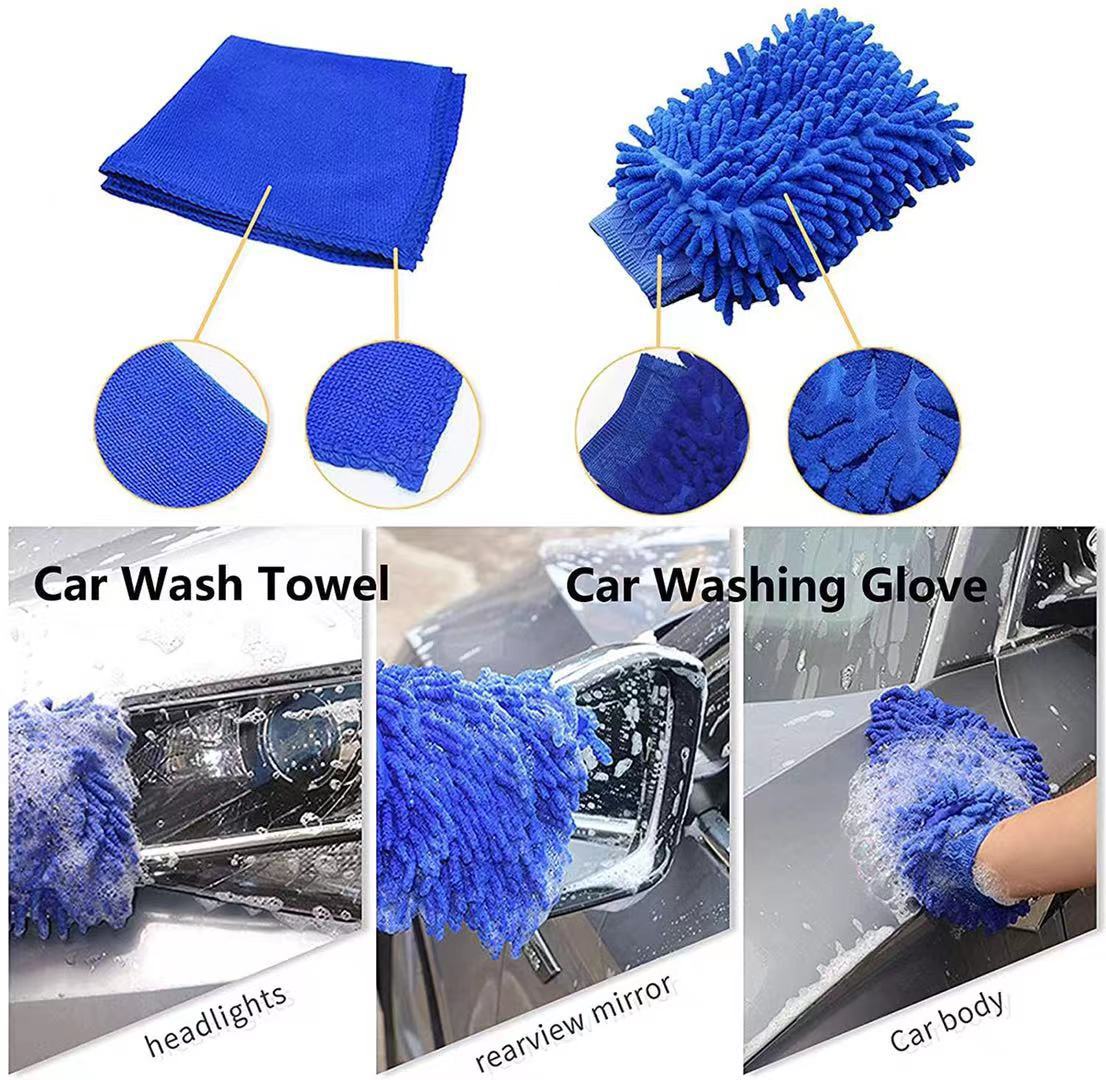 27-Piece set Ultimate Car Detailing Kit - Drill Brush & Polishing Pad Set for Car Interior, Wheels, and Exterior Cleaning - Image 3