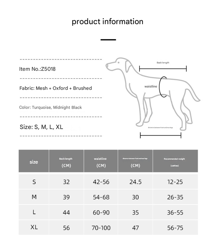 Black Pet Support Harness for Senior and Disabled Dogs - Adjustable Chest and Back Support Leash(Size XL) - Image 6
