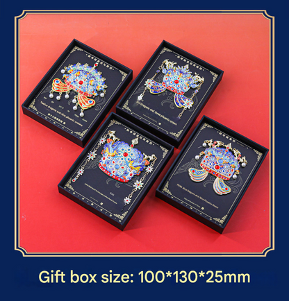 Imperial Chinese Phoenix Crown 3D Metal Fridge Magnet - Mystery Blind Box Collectible Gift - Image 6