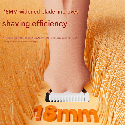White Precision Pet Paw Trimmer - Waterproof & Rechargeable Grooming Clipper for Dog & Cat Paws, Eyes, and Ears - Image 6