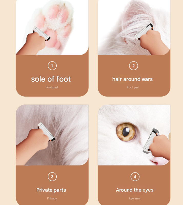 Green Precision Pet Paw Trimmer - Waterproof & Rechargeable Grooming Clipper for Dog & Cat Paws, Eyes, and Ears - Image 2