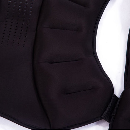 Black Premium Adjustable Weighted Vest for Strength Training, Running, and Cardio Fitness(10KG) - Image 3