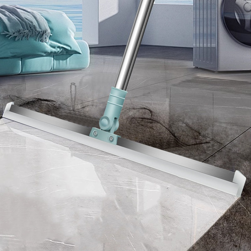 2 PCS Multi-Surface Silicone Squeegee Broom - Extendable & 180 degree Rotatable for Wet/Dry Cleaning(50cm) - Image 3