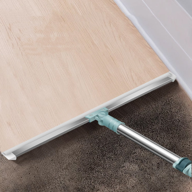 2 PCS Multi-Surface Silicone Squeegee Broom - Extendable & 180 degree Rotatable for Wet/Dry Cleaning(50cm) - Image 4