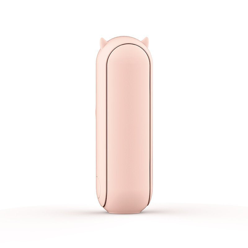 Green 2-in-1 Foldable Mini Fan & Power Bank - Ultra-Compact USB Rechargeable Personal Fan - Image 3