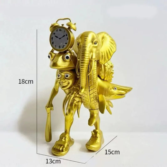 Whimsical Creature & Monster Figurine Collection - Set of Bizarre PVC Mini Toys for Desk Decor - Image 3