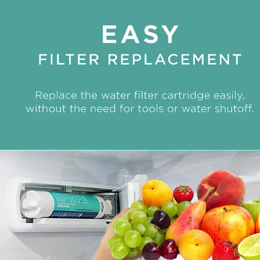 Premium Replacement Water Filter for GE RPWFE Refrigerators - Reduces Lead, Chlorine & Pharmaceuticals for Clean, Fresh-Tasting Water - Image 2