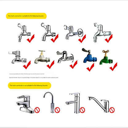 Yellow High-Pressure Car Wash Foam Gun & Hose Set - Adjustable Nozzle for Cleaning, Gardening & Pet Washing(20m) - Image 4