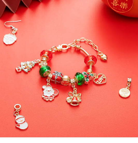 Sliver 24-Day DIY Christmas Advent Calendar Jewelry Kit - Image 2