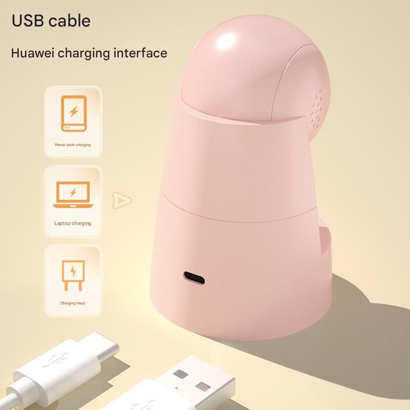 Two Mini Portable UV/LED Nail Lamp - Fast Curing, Adjustable Angle, 60s Timer, USB Rechargeable(white) - Image 2