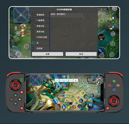 Portable Telescopic Mobile Game Controller - Bluetooth 5.0, iOS/Android/PC Compatible, 400mAh Battery(black) - Image 6