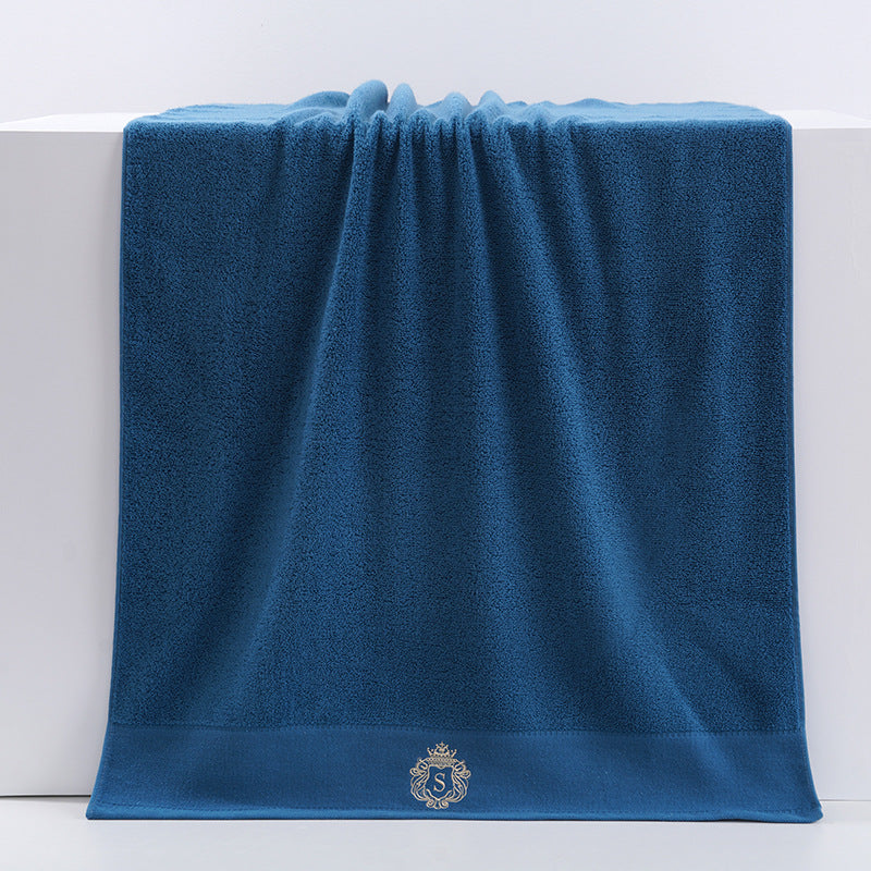 Premium Absorbent Cotton Towel Set - Soft Bath & Hand Towels with Double-Sided Plush(yellow) - Image 2