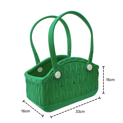 Stylish Handbag - Spacious with Decorative Elements(Orange) - Image 5