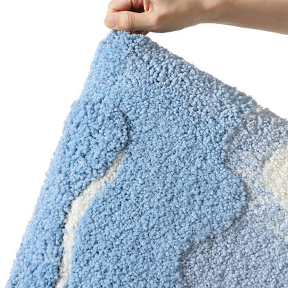 Premium Bath Mat with 8X Water Absorption & Non-Slip Base(Clover) - Image 4