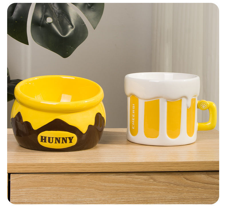 Premium Elevated Pet Bowl with Ergonomic 15° Tilt & Large Capacity(ice-cream cone) - Image 4