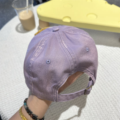 Adorable Cartoon Cat & Stars Baseball Cap - 100% Cotton, Adjustable Fit, Sun Protection(yellow) - Image 6