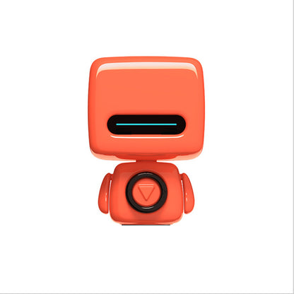 Mini Robot Style Bluetooth Speaker - Portable, 8-9 Hr Playtime, Built-in Mic & Lanyard(red) - Image 4