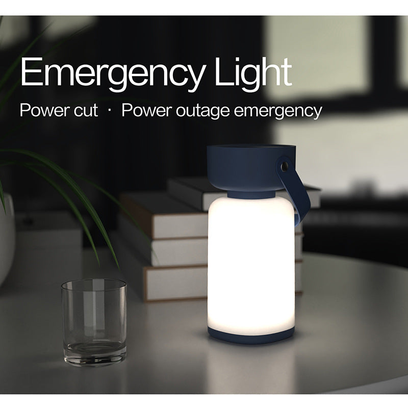 Portable LED Outdoor Camping Lantern - USB Rechargeable, 1200mAh Battery, Emergency Light(Brown) - Image 4