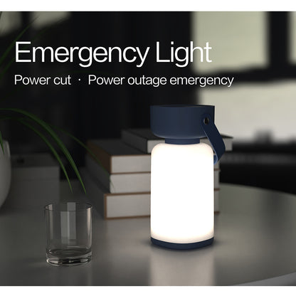 Portable LED Outdoor Camping Lantern - USB Rechargeable, 1200mAh Battery, Emergency Light(Brown) - Image 4