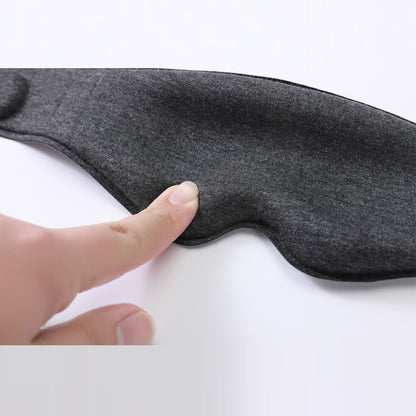 2pcs 3D Contour Blackout Sleep Mask - Ergonomic Eye Mask, Provides Total Darkness and Comfortable Sleep, Adjustable Strap(Military green) - Image 4