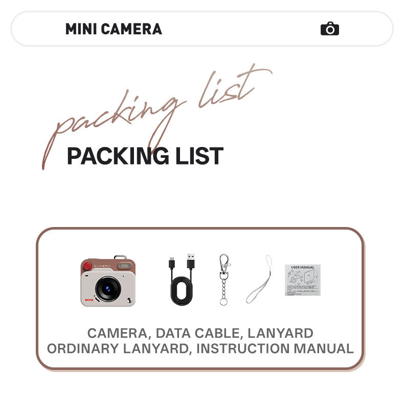 Mini Retro Keychain Camera - 48MP Photos, 1080P HD Video with Built-in Filters & Flash(green) - Image 8