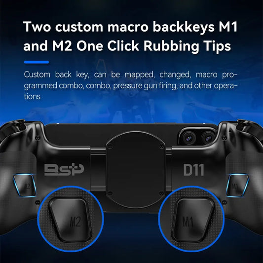 Multi-Platform Telescopic Gaming Controller - Hall Triggers, Esports 3D Joysticks & Macro Programming(white) - Image 5