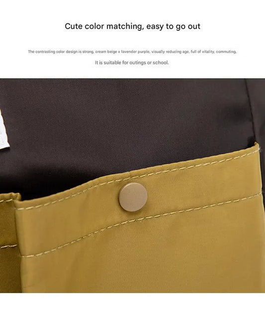 Insulated Lunch Tote Bag - Large Capacity, Multi-Pocket, Waterproof & Stain-Resistant Lining(Beige) - Image 4