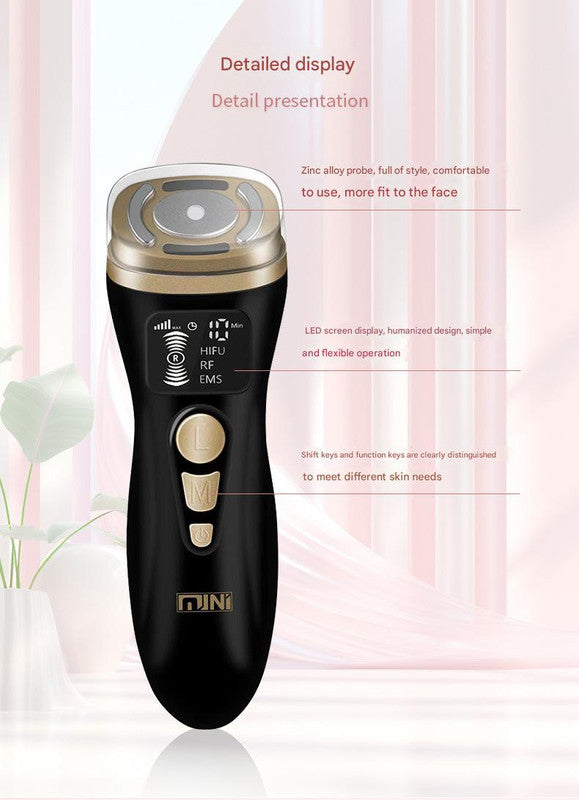 3-in-1 Facial Firming & Anti-Wrinkle Device with HIFU, RF & EMS Technology(White) - Image 6