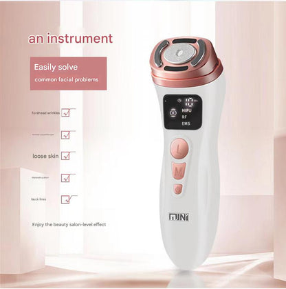 3-in-1 Facial Firming & Anti-Wrinkle Device with HIFU, RF & EMS Technology(black) - Image 3