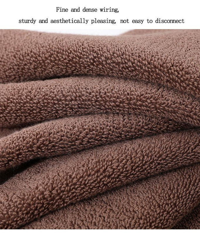 Luxury Combed Cotton Towel Collection - Highly Absorbent, Soft & Durable for Bath, Hand, and Face(Caramel) - Image 4