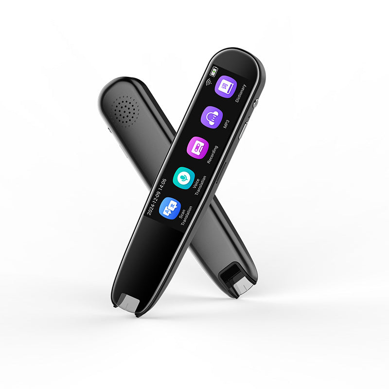 Smart AI Scan & Voice Translator Pen - 112+ Languages, Offline Mode, HD Touchscreen & Dictionary(black) - Image 5