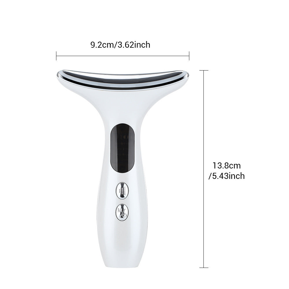 Multi-Function Neck & Face Beauty Device - 4-in-1 LED Light Therapy, EMS Lifting & Anti-Wrinkle Massager(Gradient) - Image 8