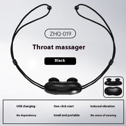 Smart Anti-Snoring Throat Massager - AI-Powered Vibration Sleep Aid, USB-C Rechargeable & Portable(black) - Image 5