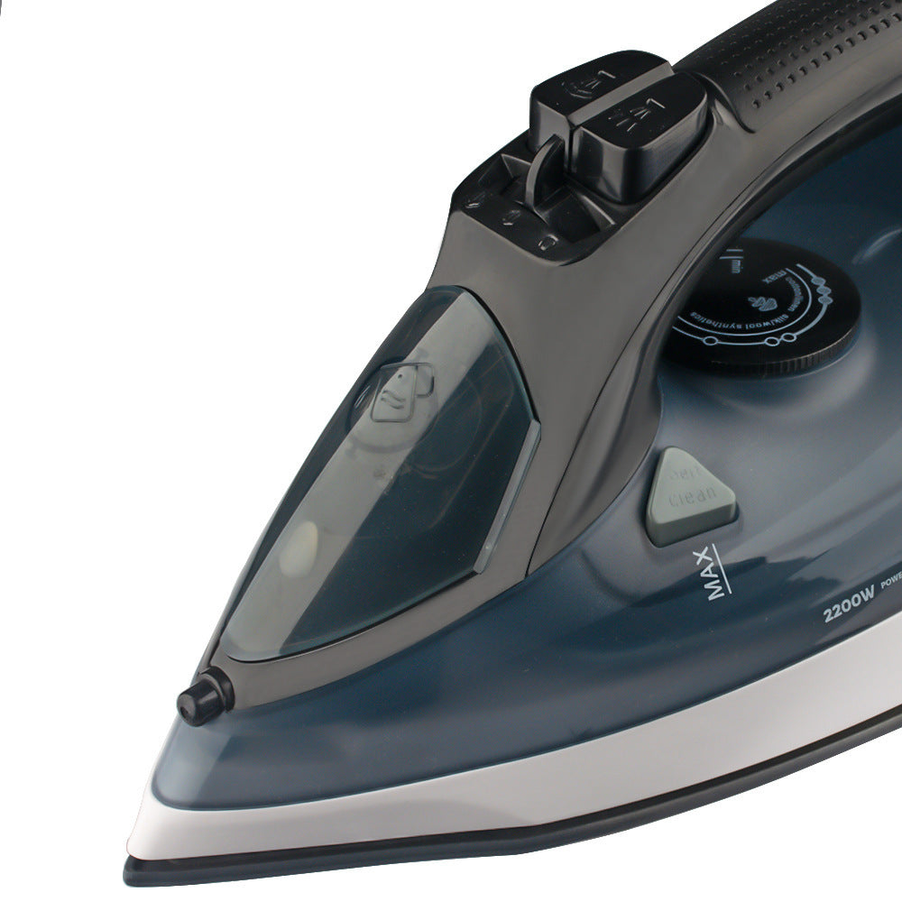 Powerful 2200W Electric Steam Iron with Ceramic Soleplate & Vertical Steam Function(blue) - Image 6