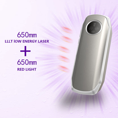 Advanced 4-in-1 Hair Growth Comb with LLLT, RF, EMS & Vibration Massage(White) - Image 2