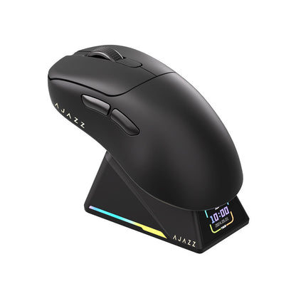 Tri-Mode Wireless Gaming Mouse with 8000Hz Polling Rate, PAW3950 Sensor & Magnetic Charging Dock(Blue) - Image 8