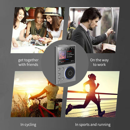 Portable Hi-Res Digital Audio Player - DSD, Dual DAC, Bluetooth 5.0, Expandable Storage(Grey 16GB + 16GB) - Image 7