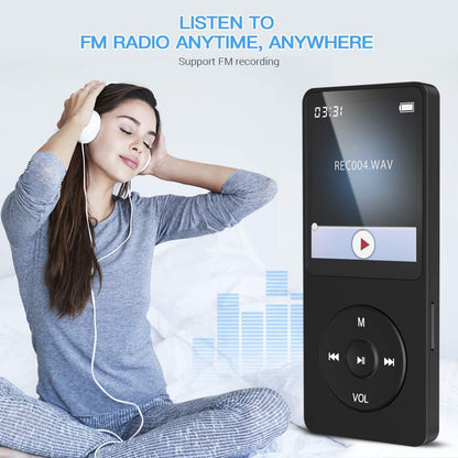 Portable Digital Music Player - Bluetooth 5.4, Hi-Fi Lossless Sound, 8GB Built-in & Expandable Storage(black 64GB) - Image 4