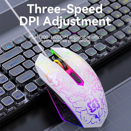 Ergonomic Dual-Mode Wireless Gaming Mouse - Mute Buttons, Adjustable DPI, Rechargeable, Multi-Assist Keys(black) - Image 3