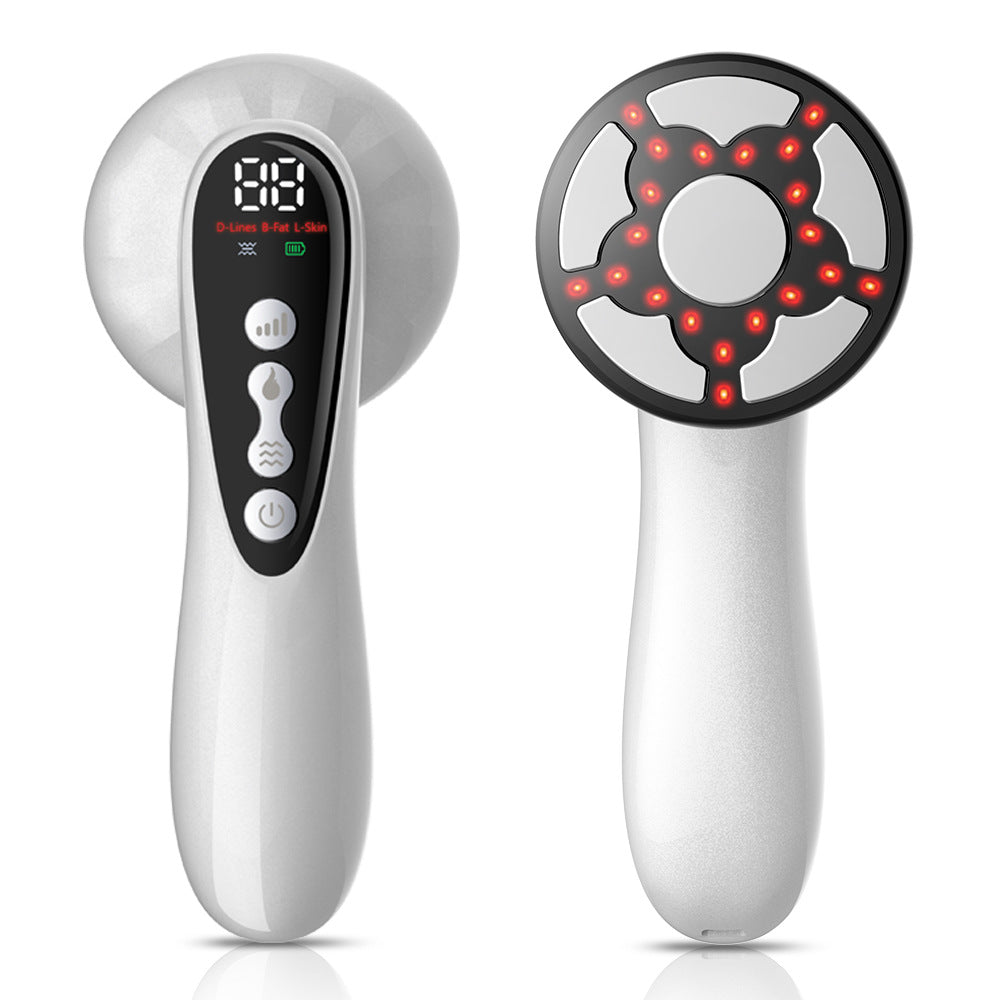 Advanced Multi-Technology Body Contouring Device - 5-in-1 Skin Firming, Muscle Toning & Rejuvenation Tool(White) - Image 6