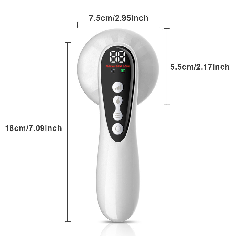 Advanced Multi-Technology Body Contouring Device - 5-in-1 Skin Firming, Muscle Toning & Rejuvenation Tool(White) - Image 7