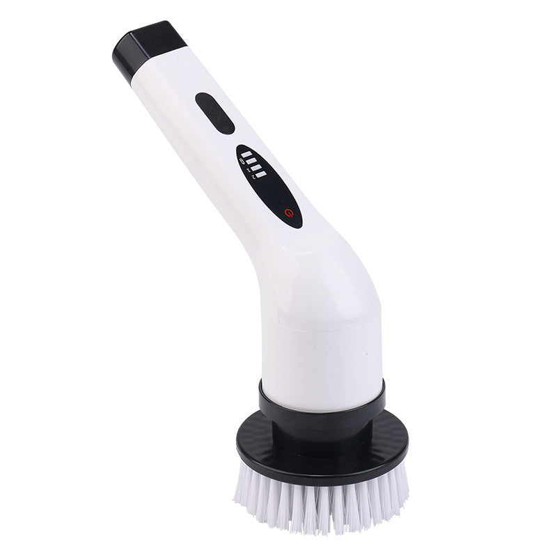9-in-1 Multifunctional Cordless Electric Spin Scrubber with Adjustable Extension Handle(white) - Image 2