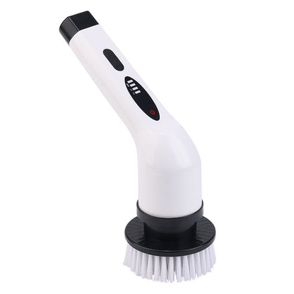 9-in-1 Multifunctional Cordless Electric Spin Scrubber with Adjustable Extension Handle(white) - Image 2
