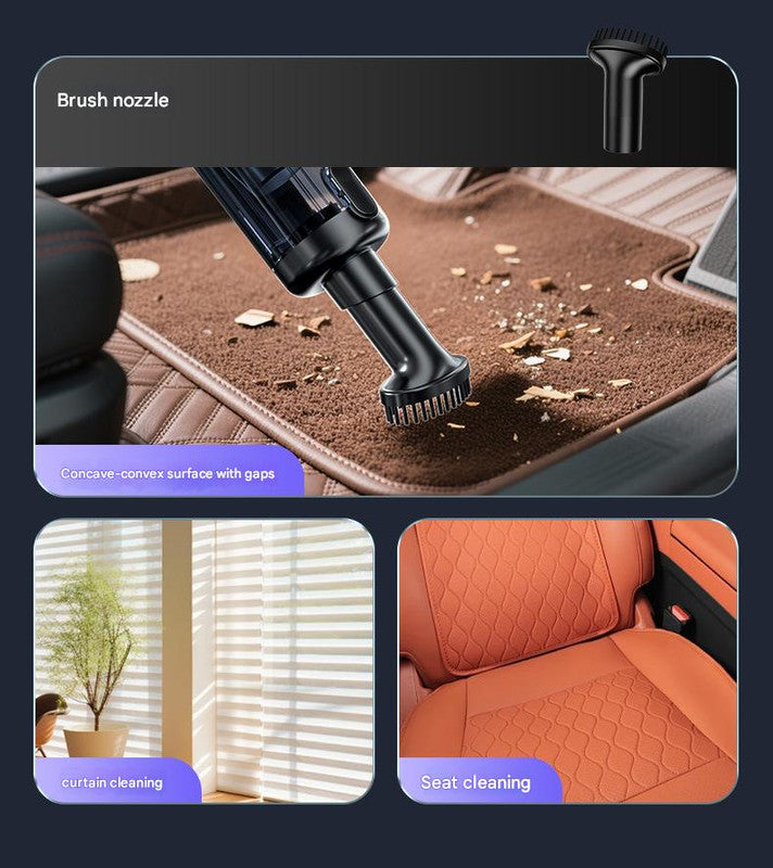 Multi-Function Cordless Handheld Vacuum Cleaner & Blower - Powerful Brushless Motor with Digital Display(Black and gray) - Image 5