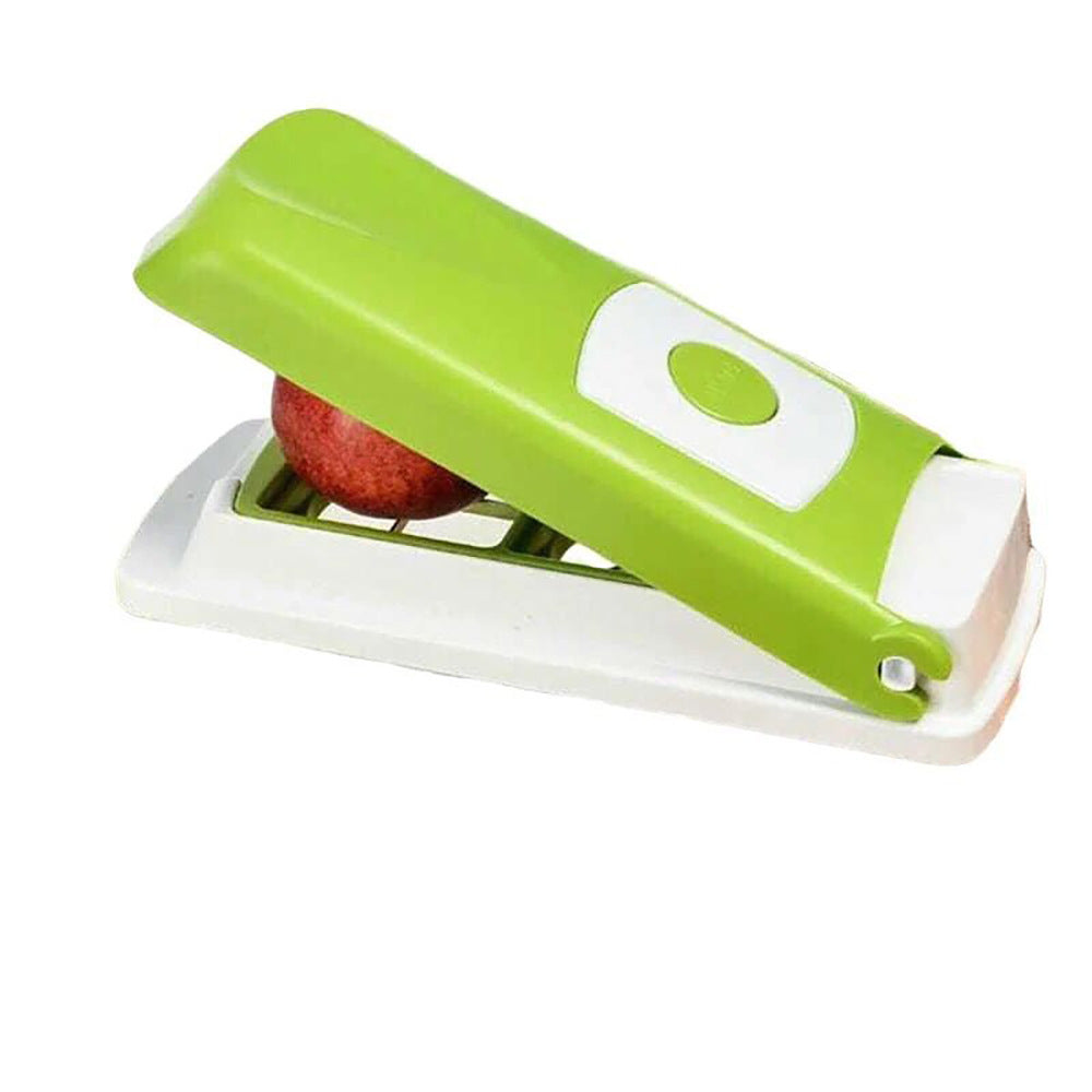 Multi-Functional Vegetable Chopper & Slicer Set - Dicer, Grater with Food Container & Peeler(green) - Image 3
