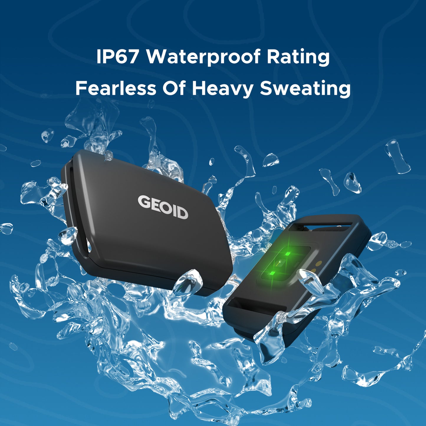 Optical Armband Heart Rate Monitor - Bluetooth & ANT+ Dual Protocol, IP67 Waterproof for Fitness Training(black) - Image 2