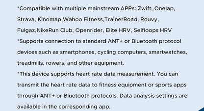 Optical Armband Heart Rate Monitor - Bluetooth & ANT+ Dual Protocol, IP67 Waterproof for Fitness Training(black) - Image 7