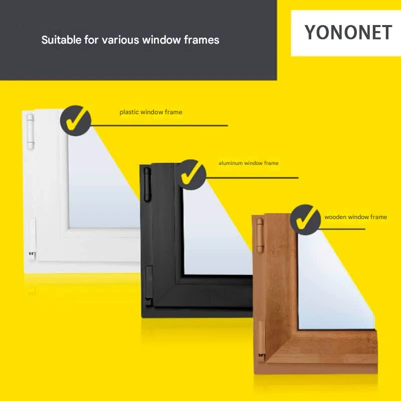 3pc DIY Magnetic Window Screen Kit - Fine Mesh Insect Net, No Drilling Required, Cut to Size(black 150cm x 130cm) - Image 3