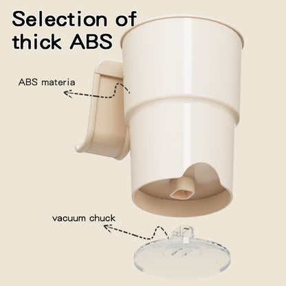 Multi-Purpose Anti-Spill Cup Holder with Suction Base & Detachable Phone Stand(blue) - Image 3
